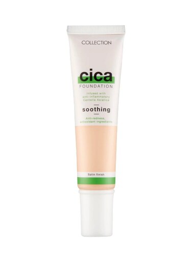 Hydrating Medium Coverage Cica Foundation Infused with Anti-Redness - Extra fair 30ml