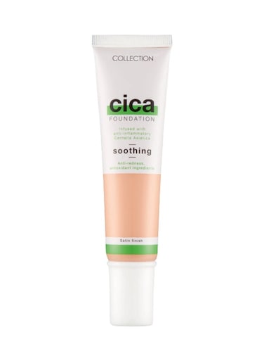 Hydrating Medium Coverage Cica Foundation Infused with Anti-Redness - Biscuit 30ml