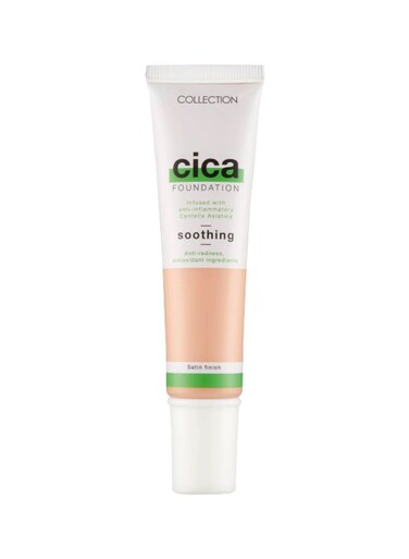 Hydrating Medium Coverage Cica Foundation Infused with Anti-Redness - Beige 30ml