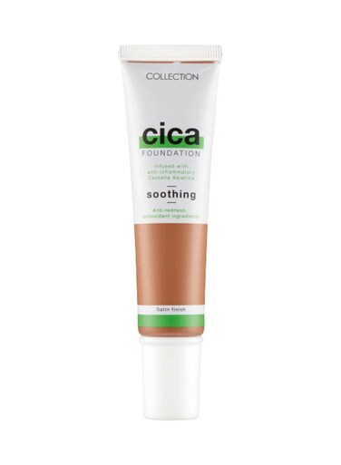 Hydrating Medium Coverage Cica Foundation Infused with Anti-Redness - Honey 30ml