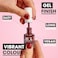 Spotlight shine gel effect nail polish - Cherry bomb