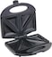 Black+Decker 600W 2 Slice Non-Stick Sandwich Maker TS1000-B5 Black