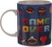Puckator Game Over Tasse Wei&szlig;, Bedruckt, 100% Porzellan, In Geschenkverpackung.