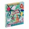 Floss &amp; Rock Jungle Learn to Draw - Kids Creative Drawing Kit includes 8 step-by-step cards, 3 Dry Wipe Colored Pens, and A Dry Wipe Board