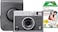 Fujifilm Instax Mini Evo Hybrid Instant Camera inc 20 Shots &amp; Case - Black