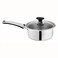 Sonex - Mega Stainless Steel Sauce Pan, 18 cm (2 Ltr), Glass Lid, Sandwich Bottom, Ergonomic Cool Handle, Sleek Modern Design, Ideal for Sauces &amp; Soups