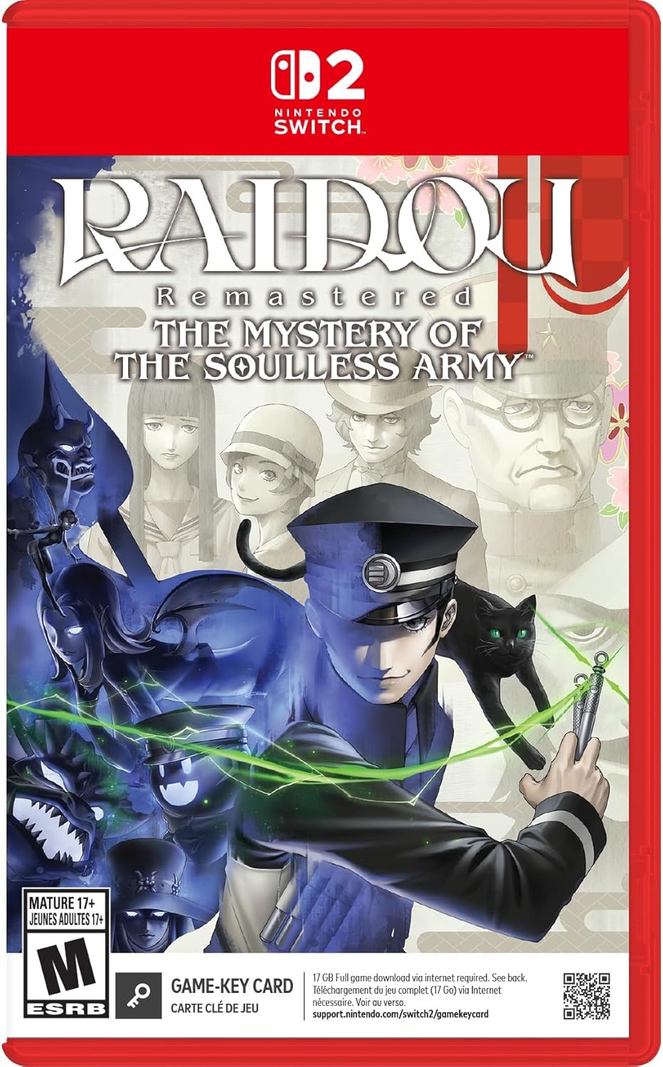 نينتيندو NINTENDO Raidou Remastered The Mystery Of The Soulless Army Launch Edition