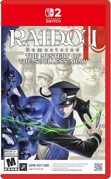 Raidou Remastered The Mystery of the Soulless Army Launch Edition Nintendo Switch 2
