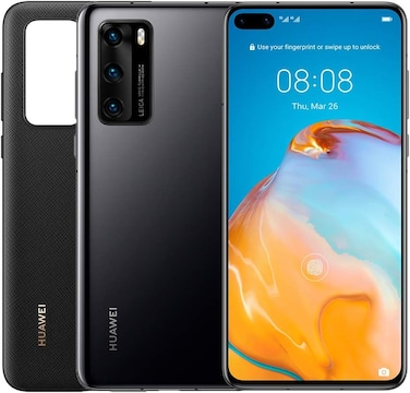 HUAWEI P40 Dual SIM 8GB RAM 128GB ROM Black/Noir 4G - International Version