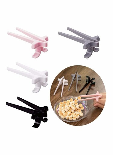 Finger Chopsticks for Gamers, Lazy Auxiliary Chopsticks, Portable Snack Clamp Clips