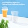 Hotpack Clear Pet Cup With Dome Lid, 355 Ml (12 Oz), 25 Pieces, Premium Transparent Cups For Smoothies And Milkshakes, Crack-Resistant Design With Secure Dome Lids.