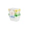 Hotpack Heavy Duty Microwaveable Clear Containers With Colored Lids, 1000 Ml + 500 Ml, 10 Pieces, Combo Meal Prep Set, Leak-Proof And Bpa-Free For Organized Storage.