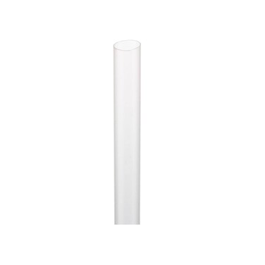 Hotpack Plastic Clear Straw 8mm, 250 Pieces