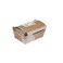 Hotpack Kraft Pe Lunch Box, Klb195, 5 Pieces, Extra-Large Eco-Friendly Takeaway Boxes, Greaseproof And Leak-Resistant For Large Meals, Professional Brown Kraft Packaging.