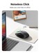UGREEN Wireless Mouse, Bluetooth5.0+2.4G Stable Connection, 5 Adjustable 4000 DPI, 5 Buttons, Silent and Ergonomic, for Office/Home/Study, Compatible with Windows, macOS, iOS, Android, Linux