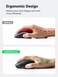 UGREEN Wireless Mouse, Bluetooth5.0+2.4G Stable Connection, 5 Adjustable 4000 DPI, 5 Buttons, Silent and Ergonomic, for Office/Home/Study, Compatible with Windows, macOS, iOS, Android, Linux