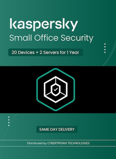 Kaspersky Small Office Security   25 Devices + 3 Servers 1 Year   2025   Digital License   Same Day Delivery