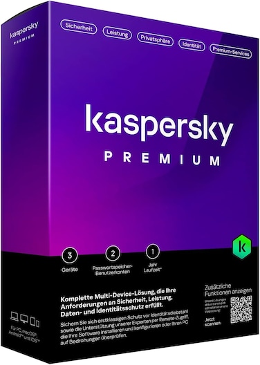 KASPERSKY PREMIUM 3 DEVICES 1Y