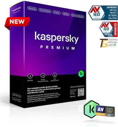 KASPERSKY PREMIUM 5 DEVICES 1Y