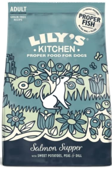 Lily&amp;#039;s Kitchen Salmon Supper Adult Dog Dry Food (2.5Kg)