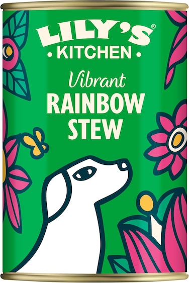 Lilys Kitchen Rainbow Stew Dog Wet Food VEGAN (400g, Pack of 6 )