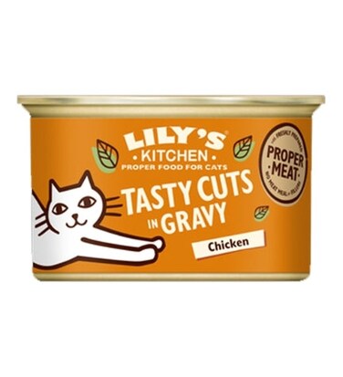 Lily's Kitchen Tasty Cuts Chicken Wet Cat Food 85G
