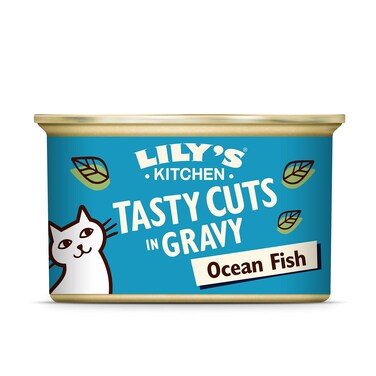 Lily&amp;#039;s Kitchen Tasty Cuts Ocean Fish Wet Cat Food (85g)