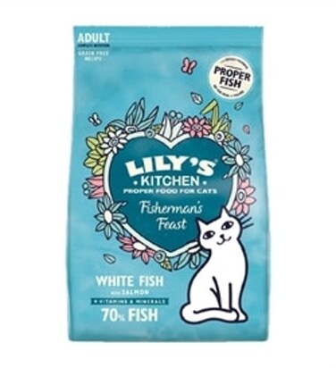 Lily's Kitchen Fish &amp; Chips Wet Dog Food 400g
