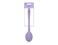 Pastel Silicone Solid Spoon: Heat Resistant, Flexible, Non-Stick, Easy to Clean, Dishwasher Safe, Comfortable Grip, Stylish, Versatile