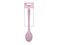 Pastel Silicone Solid Spoon: Heat Resistant, Flexible, Non-Stick, Easy to Clean, Dishwasher Safe, Comfortable Grip, Stylish, Versatile