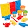 Addo Ready Steady Dough Nick Jr - Dinosaurus Adventure Playset, Play Dough, Clay Toys, Moulding Arts &amp; Craft, School Supply, Toys for Kids
