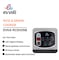 Evvoli Rice And Grain Cooker 5 Liters 650W Multi-Functions Non Stick, Silver EVKA-RC5005B