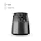 Evvoli Air Fryer 4 Litres With Timer Temperature Adjustable Control And 8 Preset Programs 1500W, EVKA-AF4001BS Black