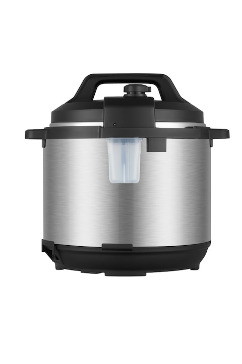 evvoli 12-in-1 Multi-Use Programmable Pressure Cooker Digital LED Display 8 L 1200 W EVKA-PC8012S Black/Silver