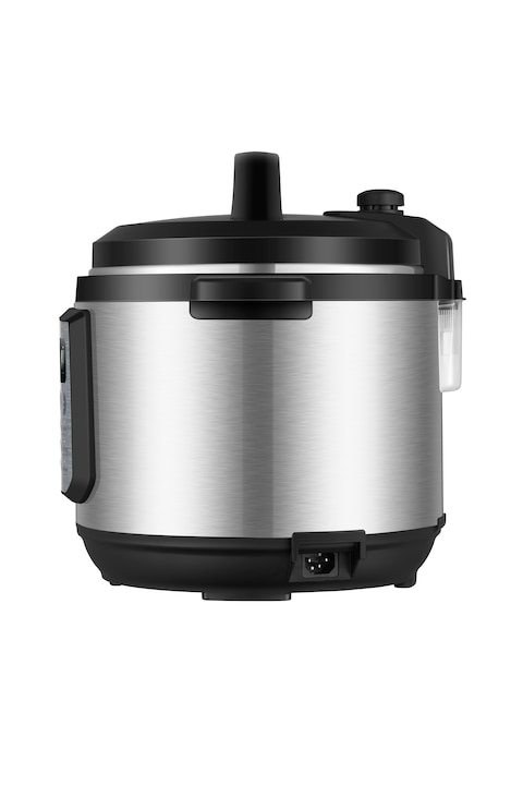 evvoli 12-in-1 Multi-Use Programmable Pressure Cooker Digital LED Display 8 L 1200 W EVKA-PC8012S Black/Silver