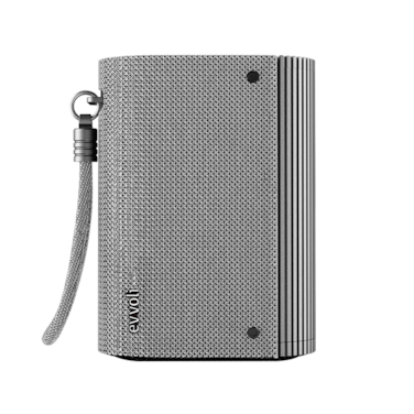 Evvoli 5W Grey Bluetooth Speaker with IPX6 Waterproof &amp; Dustproof Protection, Versatile Connectivity, and Immersive Sound EVAUD-MB5BG