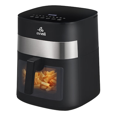 Evvoli 8L Air fryer with 10 preset programs, 1700W, EVKA-AF8010T