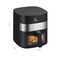 Evvoli 6L Air fryer with 10 preset programs,1600W,Transparent Window EVKA-AF6010T