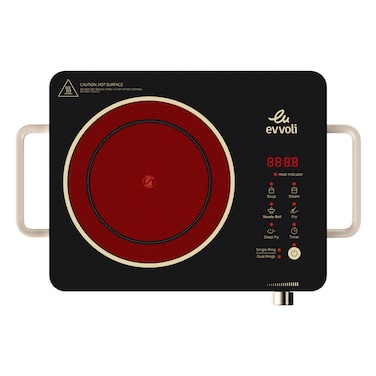 Evvoli 2200W Ceramic Cooking Hob, EVKA-CH105C