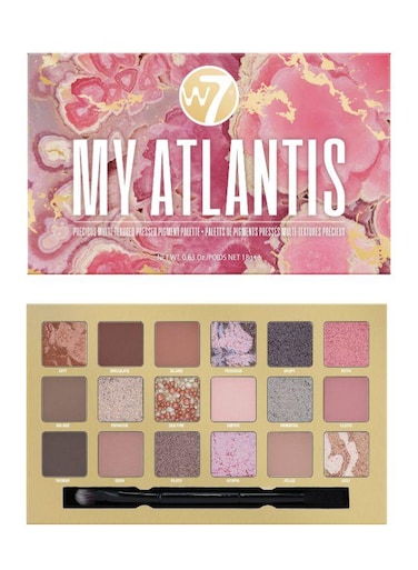 W7 My Atlantis Pressed Pigment Palette