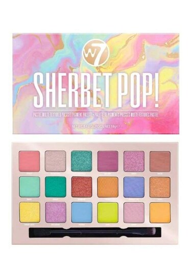 W7 Cosmetics Sherbet Pop Pressed Pigment Palette