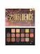 W7 Influence Pressed Pigment Palette Makeup Tones: Matte, Shimmer, Glitter &amp; Chromes   Colors: Hot Pinks, Soft Pinks, Purples, Blues   Cruelty Free, Vegan Makeup For Women