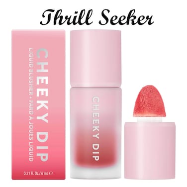 W7 Cheeky Dip Liquid Blusher - Thrill Seeker