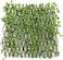 Egardenkart Bamboo Garden Fence - Expandable, Bamboo Fence for Balcony Decor   Balcony Fence Trellis with Leaves Plastic   bamboo Fencing (Green)
