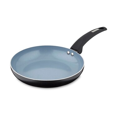 Tower Cerasure 24cm Aluminium Non-Stick Ceramic Frying Pan   Bonded Base   PFAS PFOA PTFE Free Skillet   All Kitchen Stovetop Compatible Fry Pan   Cool-Touch Handle   Dishwasher Safe   Graphite Grey