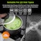 Tower Cerasure 18cm Aluminium Non-Stick Ceramic Saucepan with Tempered Glass Lid &amp; Steam Vent   Bonded Base   PFAS PFOA PTFE Free Saucepot    All Stovetop Compatible   Dishwasher Safe   Graphite Grey