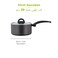 Tower Cerasure 20cm Aluminium Non-Stick Ceramic Saucepan with Tempered Glass Lid &amp; Steam Vent   Bonded Base   PFAS PFOA PTFE Free Saucepot    All Stovetop Compatible   Dishwasher Safe   Graphite Grey