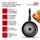 Tower SmartStart Gourmet 30cm Aluminium Frying Pan  Aeroglide PFOA Free Non-Stick Skillet   Built-In Temperature Indicator   Induction &amp; All Hob Compatible Fry Pan   Oven &amp; Dishwasher Safe   Black