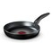 Tower SmartStart Gourmet 30cm Aluminium Frying Pan  Aeroglide PFOA Free Non-Stick Skillet   Built-In Temperature Indicator   Induction &amp; All Hob Compatible Fry Pan   Oven &amp; Dishwasher Safe   Black
