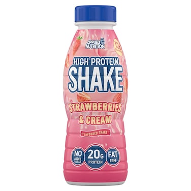 Applied Nutrition High Protein Shake, Strawberries Cream, 330 ML